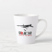 Arrêtez la guerre | Mug à Latte (Droite)