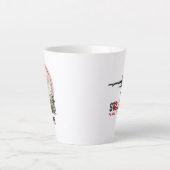 Arrêtez la guerre | Mug à Latte (Devant)