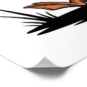 Arrêtez la panique - Poster Bold Rose Goose (Coin)