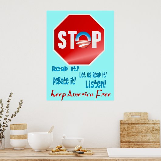 Arrêtez La Ruée ! Affiche (Cuisine)