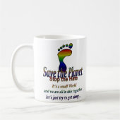 arrêtez la tasse de haine (Gauche)