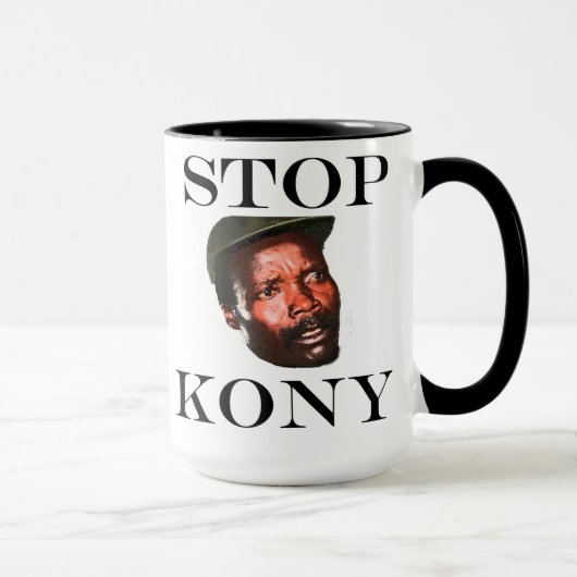 ARRÊTEZ la tasse de KONY 2012 (Droite)