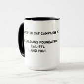 Arrêtez la tasse du SB 249 (Devant gauche)