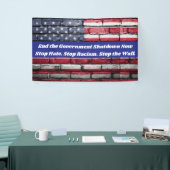 Arrêtez le gouvernement d'arrêter la bannière du r (Salon professionnel)