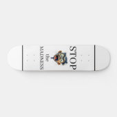 Arrêtez le skateboard de la folie (Horz)