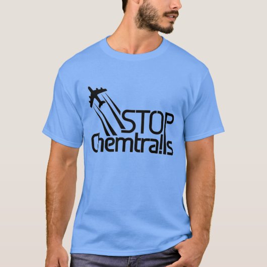 Arrêtez le T-shirt de Chemtrails (Devant)
