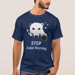 Arrêtez le T-shirt de réchauffement climatique