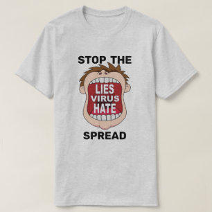 Arrêtez le T-shirt répandu