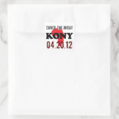 Arrêtez les autocollants Kony 2012 (Sac)