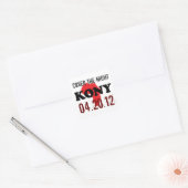 Arrêtez les autocollants Kony 2012 (Enveloppe)