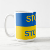 Arrêtez Poutine, Arrêtez la Mug de la Guerre ! (Gauche)