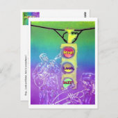 Arrêtez ! Regardez. Jazz * Carte postale (Devant / Derrière)