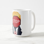 Arrêtez Trump Coffee Mug (Devant droit)