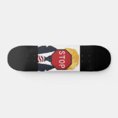 Arrêtez Trump Skateboard (Horz)
