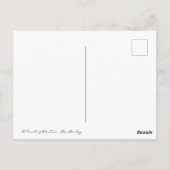 Arrêtez-Vous Juste Par Carte Postale Hummingbird (Dos)