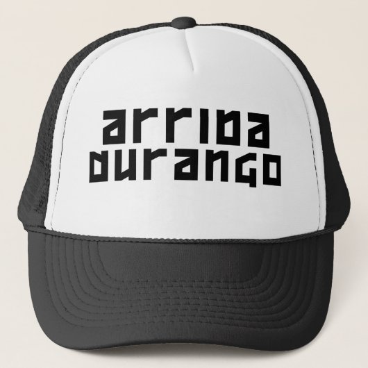 Arriba Durango - Origineel zwart Trucker Pet (Voorkant)