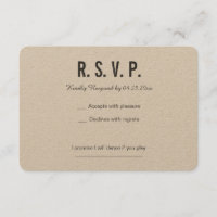 ARRIÈRE avec Mariage de carte RSVP coeur géométriq