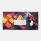 arrière - plan abstrait avec carrés (Clavier et souris)