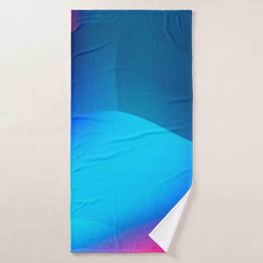 arrière - plan Abstrait avec dégradé coloré. Vibra (Serviette de bain)