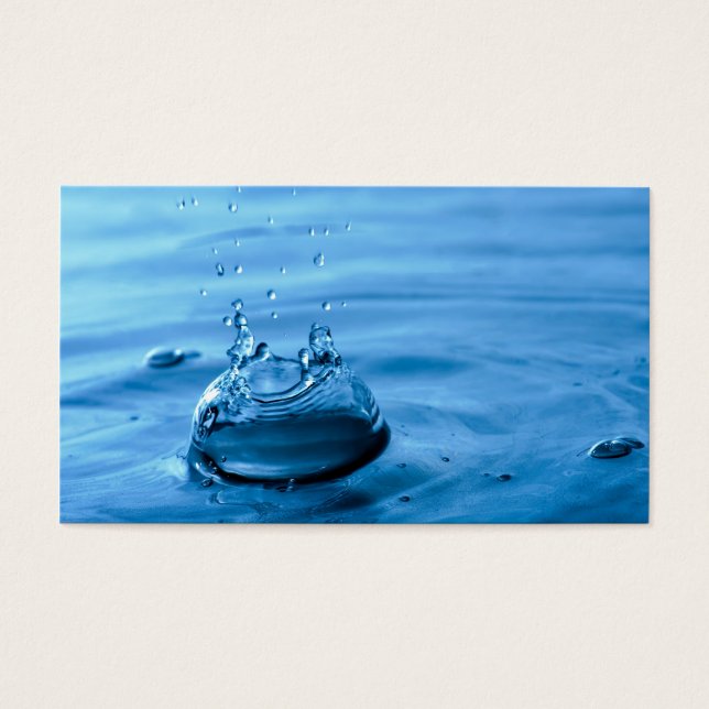 Arrière - plan Abstrait de gouttelettes d'eau (Devant)