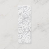 arrière - plan abstrait Signet Carte de visite (Dos)