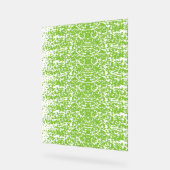arrière - plan abstrait vert et blanc (Angle)