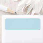 Arrière - plan bleu ciel pâle blanc étiquette pers (En situation)