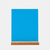 Arrière - plan bleu cyan solide (Recto)