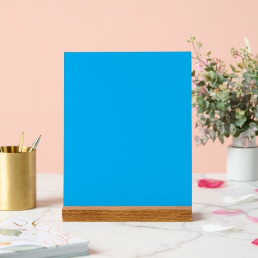 Arrière - plan bleu cyan solide (Mariage)