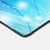 Arrière - plan Bleu des vagues colorées (Coin)