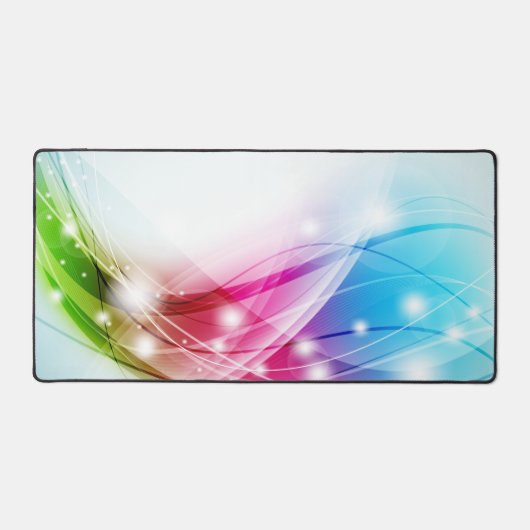 Arrière - plan Bleu des vagues colorées (Recto)