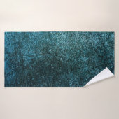 Arrière - plan bleu foncé qui est une surface rugu (Serviette de bain)