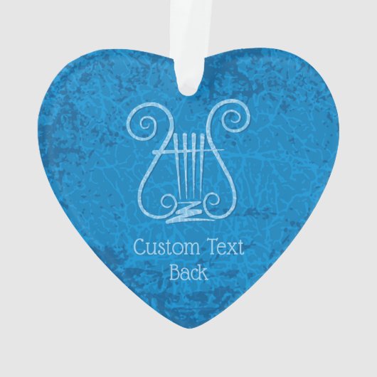 Arrière - plan Blue Lyre (dos)