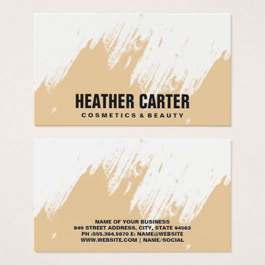 Arrière - plan brossé (Devant & derrière)