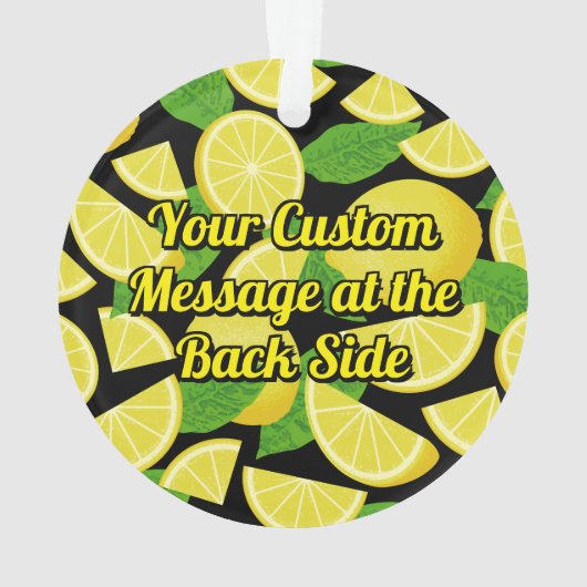 Arrière - plan citron (dos)