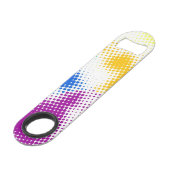 Arrière - plan coloré tramé aléatoire (Dos Angle)