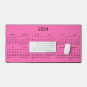 arrière - plan couleur rose chaud du calendrier 20 (Clavier et souris)