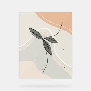 arrière - plan d'art Abstrait feuilles