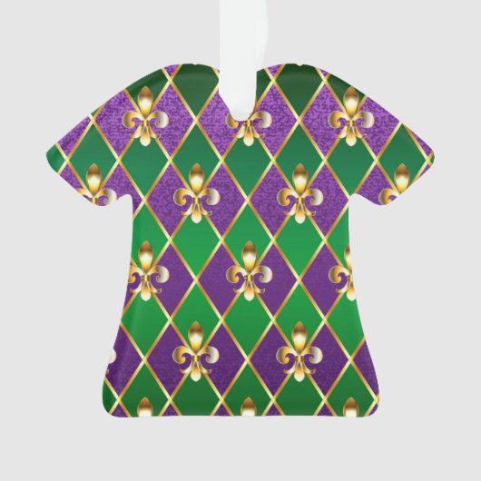 Arrière - plan de bijoux Mardi Gras (devant)