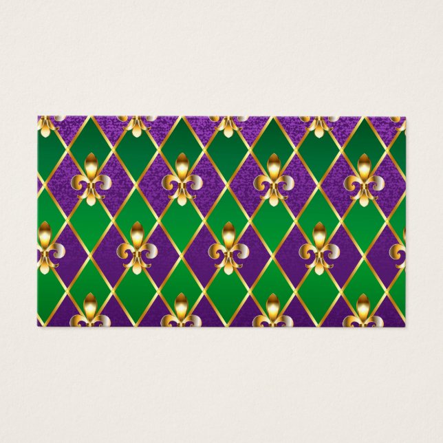 Arrière - plan de bijoux Mardi Gras (Devant)