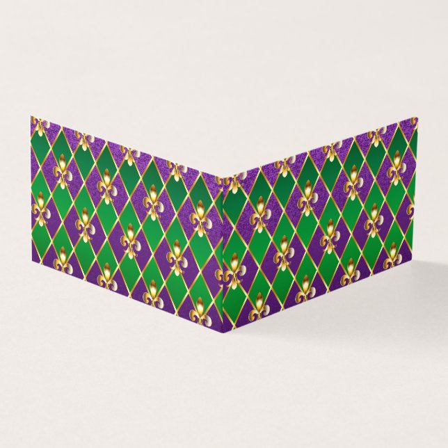 Arrière - plan de bijoux Mardi Gras (Outside)