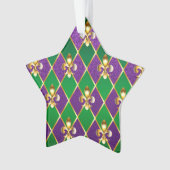 Arrière - plan de bijoux Mardi Gras (devant)