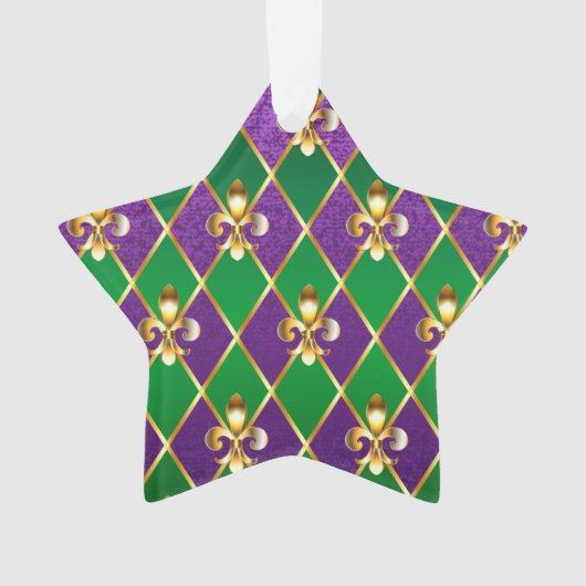 Arrière - plan de bijoux Mardi Gras (devant)