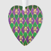 Arrière - plan de bijoux Mardi Gras (devant)