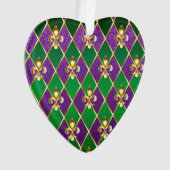 Arrière - plan de bijoux Mardi Gras (devant)