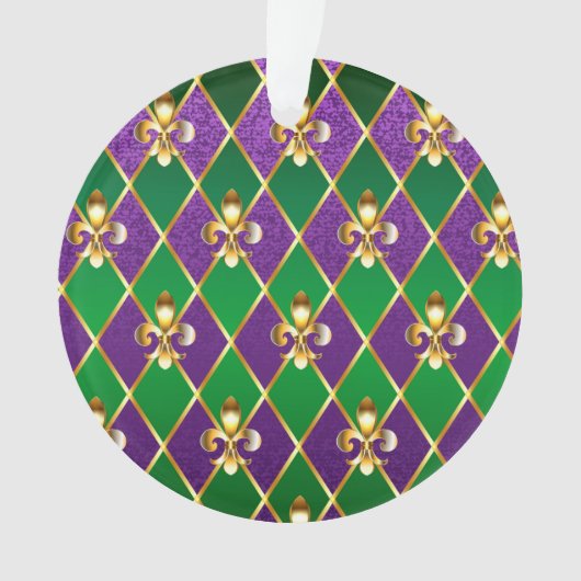 Arrière - plan de bijoux Mardi Gras (devant)