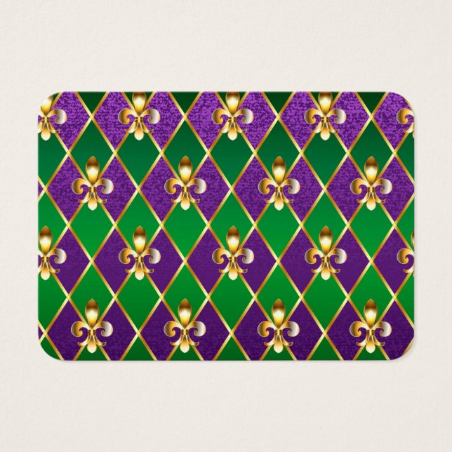 Arrière - plan de bijoux Mardi Gras (Devant)