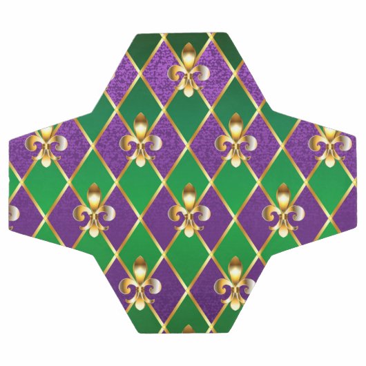 Arrière - plan de bijoux Mardi Gras (Plat)