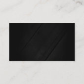 Arrière - plan de bois Carte de visite consultant  (Dos)