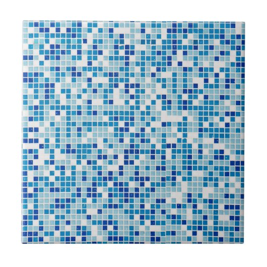 Arrière - plan de carreaux bleus (Devant)